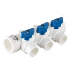 Изображение товара Коллектор полипропиленовый Tebo 32 мм х 3 выхода 20 мм (TRD0000020487)