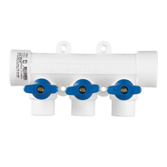 Коллектор полипропиленовый Tebo 32 мм х 3 выхода 20 мм (TRD0000020487) - фото 4