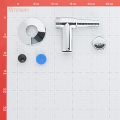 Сифон для стиральной машины McAlpine 32 мм хром (WMV-32CP) - фото 2