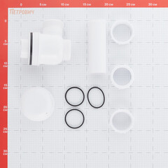 Сифон для раковины и мойки McAlpine 1 1/2х40 мм без выпуска (MRSK2-NW) - фото 2