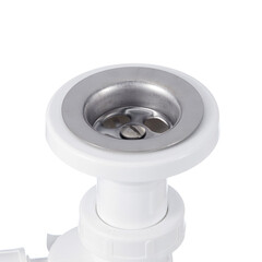 Сифон для раковины Alcadrain 1 1/4х40 мм с выпуском d60 мм белый (A41+A710/AG2105123710) - фото 4