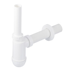 Изображение товара Сифон для раковины Alcadrain 1 1/4х40 мм без выпуска белый (A43/AG210522140)