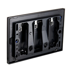 Клавиша смыва для инсталляций Geberit Sigma 30 черная/хром глянцевый (115.883.KM.1) - фото 3