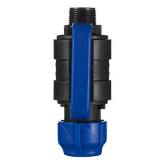 Кран шаровой ПНД Valfex компрессионный переходной 32х1 НР(ш) - фото 4