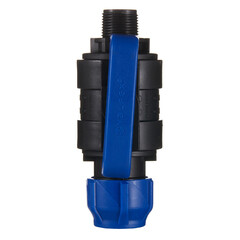 Кран шаровой ПНД Valfex компрессионный переходной 25х3/4 НР(ш) - фото 4