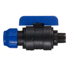 Кран шаровой ПНД Valfex компрессионный переходной 25х3/4 НР(ш) - фото 3