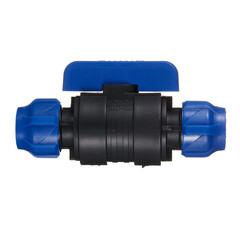 Кран шаровой ПНД Valfex компрессионный 20х20 мм - фото 3