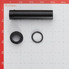 Соединение для подключения подвесного унитаза к бачку Alcadrain d45 мм (545047) - фото 2