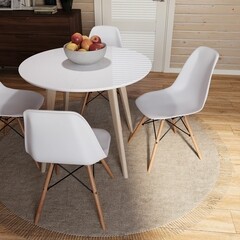 Стул Cindy белый (20229) - фото 2