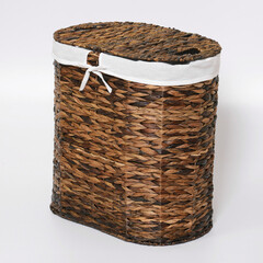 Корзина для белья WasserKraft Dill 330х580х610 мм 87,1 л темно-коричневая (WB-611-L) - фото 6