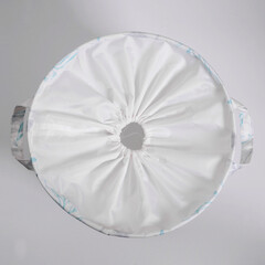 Корзина для белья WasserKraft Rossel 370х370х550 мм 75,2 л складная разноцветная (WB-571) - фото 7