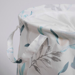 Корзина для белья WasserKraft Rossel 370х370х550 мм 75,2 л складная разноцветная (WB-571) - фото 5