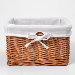 Корзина WasserKraft Dinkel 260х260х160 мм 10 л коричневая (WB-580-S) - фото 5