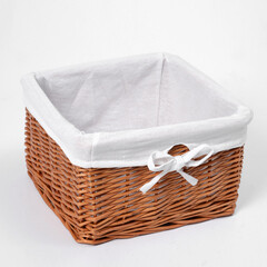 Корзина WasserKraft Dinkel 260х260х160 мм 10 л коричневая (WB-580-S) - фото 4