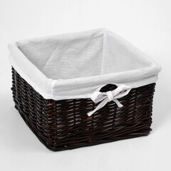 Корзина WasserKraft Alme 260х260х160 мм 10 л коричневая (WB-150-S) - фото 3