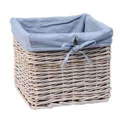 Изображение товара Корзина WasserKraft Lopau 360х360х280 мм 35 л белая (WB-320-L)