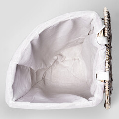 Корзина для белья WasserKraft Vils 320х320х450 мм 33,9 л белая (WB-560-M) - фото 4