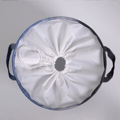 Корзина для белья WasserKraft Ammer 370х370х550 мм 75,2 л разноцветная (WB-702) - фото 6