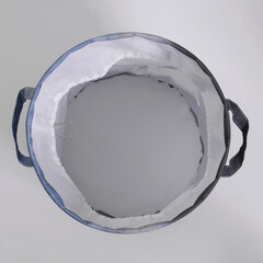 Корзина для белья WasserKraft Ammer 370х370х550 мм 75,2 л разноцветная (WB-702) - фото 5