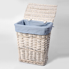 Корзина для белья WasserKraft Lippe 430х300х500 мм 63 л белая (WB-450-M) - фото 7