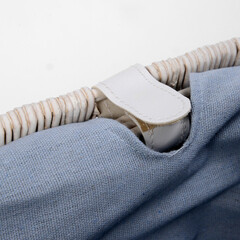 Корзина для белья WasserKraft Lippe 430х300х500 мм 63 л белая (WB-450-M) - фото 4