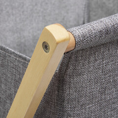 Корзина для белья WasserKraft Nau 420х410х650 мм 112 л складная серая (WB-772-L) - фото 3