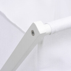 Корзина для белья WasserKraft Nau 420х410х650 мм 112 л складная белая (WB-773-L) - фото 5