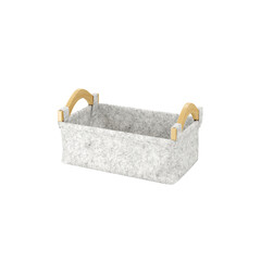 Корзина WasserKraft Aula 275х105х170 мм 4,9 л серая (WB-110-S) - фото 1