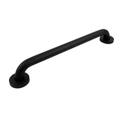 Изображение товара Поручень для ванной Delphinium 430 мм металл черный (102135)