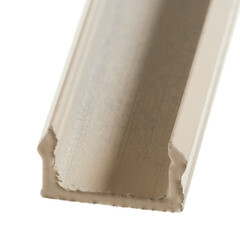 Пи-заглушка алюминиевая 3 м 1 мм бежевая RAL 1015 - фото 4