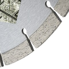 Диск алмазный по бетону Kronger Hard Бетон Laser 450x25,4x3,5 мм сегментный мокрый/сухой рез (B200450H) - фото 2