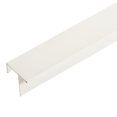 F-профиль алюминиевый 3 м 1 мм белый RAL 9010 - фото 6