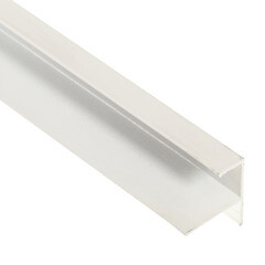 F-профиль алюминиевый 3 м 1 мм белый RAL 9010 - фото 4