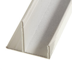 F-профиль алюминиевый 3 м 1 мм белый RAL 9010 - фото 3