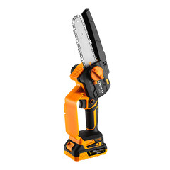 Пила цепная аккумуляторная Deko DKCHS 20-6 20 В 6" шаг 1/4" паз 1,4 мм 36 звеньев Li-Ion 2Ач 1 АКБ и ЗУ (063-4307-2)