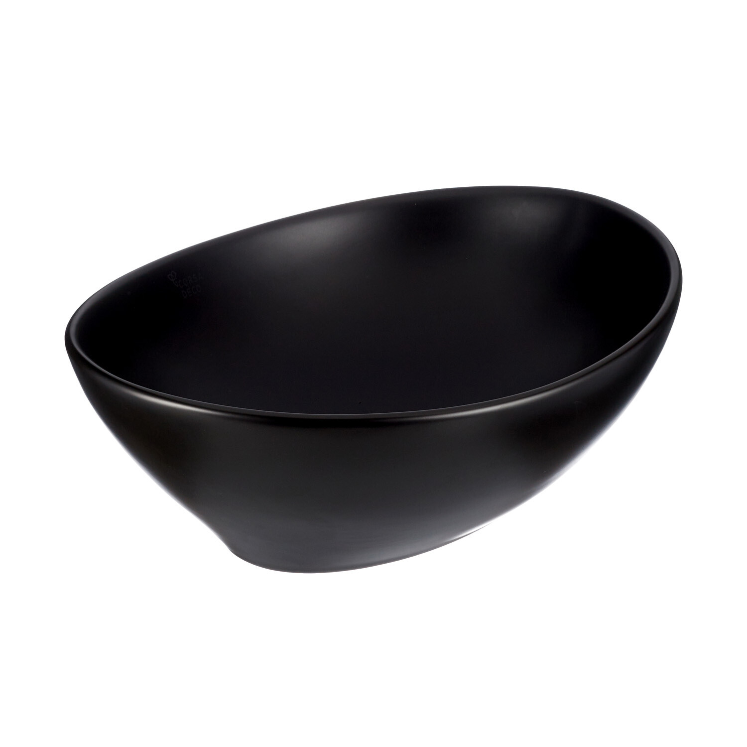 

Раковина Corsa Deco WX100 41 см накладная черная (ABWX41CB), Черный