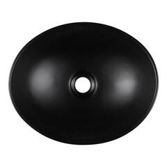 Раковина Corsa Deco WX100 41 см накладная черная (ABWX41CB) - фото 4