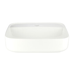 Раковина Corsa Deco WX200 50 см накладная с полочкой белая (ABWX2-50R) - фото 5