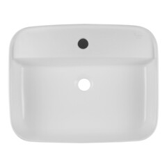 Раковина Corsa Deco WX200 50 см накладная с полочкой белая (ABWX2-50R) - фото 4