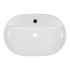 Раковина Corsa Deco WX300 60 см накладная с полочкой белая (ABWX2-60O) - фото 4