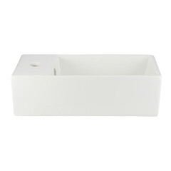 Раковина Corsa Deco WX200 47 см накладная с полочкой белая (ABWX3-47R) - фото 5