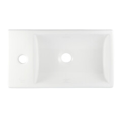 Раковина Corsa Deco WX200 45 см накладная с полочкой белая (ABWX3-45R) - фото 4