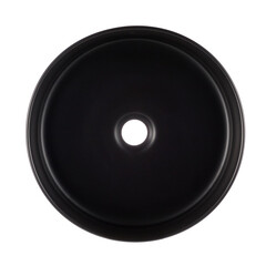 Раковина Corsa Deco FX100 36 см накладная черная (ABFX36B) - фото 4