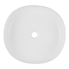 Раковина Corsa Deco FX200 45 см накладная белая матовая (ABFX45MW) - фото 4