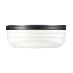 Раковина Corsa Deco Groove 36 см накладная белая/черная матовая (ABGR36WB) - фото 5