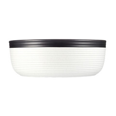 Раковина Corsa Deco Groove 36 см накладная белая/черная матовая (ABGR36WB) - фото 4