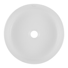 Раковина Corsa Deco Groove 36 см накладная черная/белая матовая (ABGR36BW) - фото 6