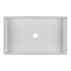 Раковина Lavelly Slimshell 60 см накладная тонкостенная белая матовая (ABSL60MW) - фото 8