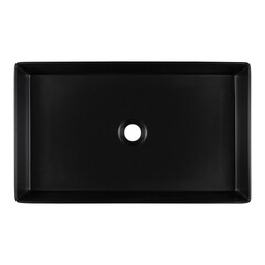 Раковина Lavelly Slimshell 60 см накладная тонкостенная черная (ABSL60B) - фото 6