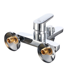 Смеситель для ванны Corsa Deco CX хром однорычажный с коротким изливом с лейкой (FBTCX1) - фото 17